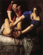 Artemisia gentileschi Judith Beheading Holofernes oil on canvas